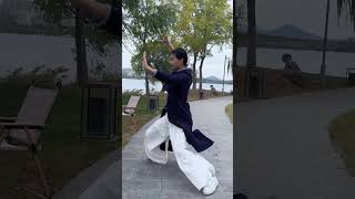 跟我一起学太极拳吧，刚柔并济，抱元守一。太极拳 武术 养生 教学