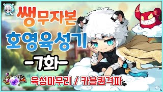 [메이플스토리] 쌩 무자본 호영 육성기 7화 [카블퀸 공략, 육성기 종료]