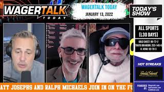 Free Sports Picks | WagerTalk Today | College Basketball & NFL Playoff Predictions | Jan 13