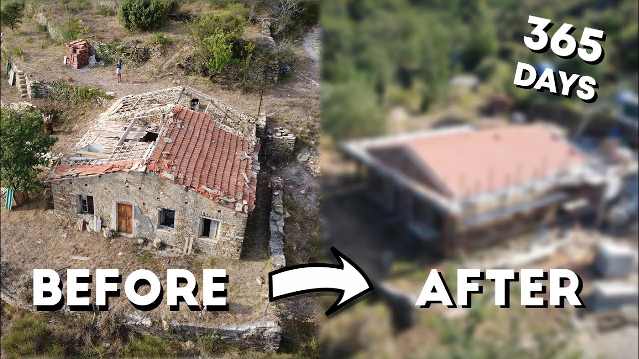 One Year Timelapse In 45 Minutes Couple Renovating 100 Y O Italian