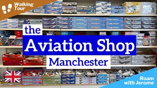 THE AVIATION SHOP MANCHESTER 🇬🇧 | RUNWAY VISITOR PARK | CONCORDE HANGAR | HOBBY SHOP 🛫 #aviation