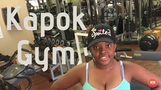 Kapok hotel Trinidad,gym tour and exercise ,review,