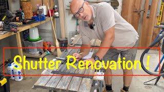 Shutter Renovation ! French Countryside Life # 97