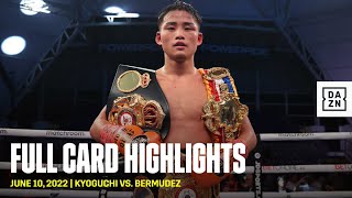 FULL CARD HIGHLIGHTS | Hiroto Kyoguchi vs. Esteban Bermudez