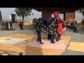 砥川の獅子舞 正月獅子舞 平成26年砥川神社初詣