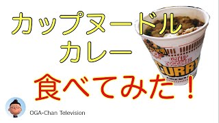 カップヌードルカレーを食べてみた！