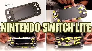 Customizing Nintendo Switch Lite (Stickie Tech) / NOT SPONSORED