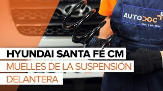 Cómo reemplazar muelles de compresión trasero en HYUNDAI SANTA FÉ CM INSTRUCCIÓN | AUTODOC