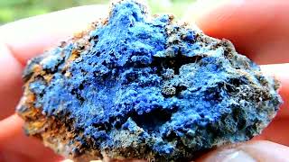 Linarite mineral specimen from the King Arthur mine in Kirki Greece