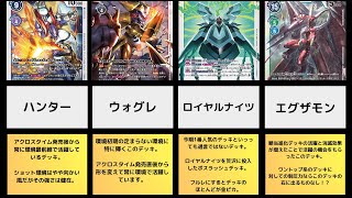 【デジカ】VSロイヤルナイツエボカ初期環境活躍デッキ4選【デッキ解説】