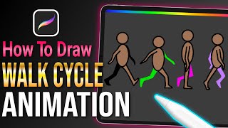 How To Animate A Walk Cycle In Procreate - Procreate Animation