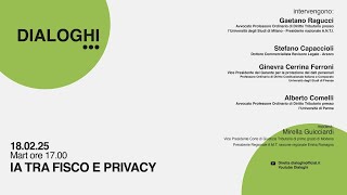 IA TRA FISCO E PRIVACY