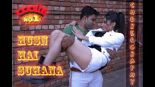 Husn Hai Suhana song - Coolie No.1| Varun Dhawan | dance choreography | THE COTTAGE SCHOOL OF DANCE