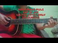 Nag Iisang Muli Cup Of Joe Guitar Intro Tutorial (Plucking) 😍😍