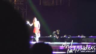 [FANCAM] 120729 New Evolution - KISS (DARA ver)