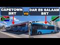 Dar Es Salaam BRT VS Cape town BRT | Most Advanced Bus Rapid Transits in Africa