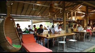 Is this the world's most relaxed co-working space?