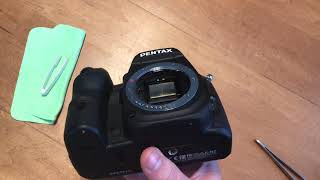 How to Access (Change or Clean) a Pentax Focusing Screen