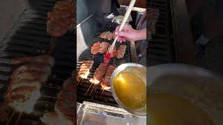 Spot Prawns on the Barbecue