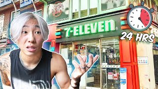 I ONLY Ate Korean Convenience Store Foods For 24 Hours!