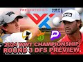 WWT Championship Round 3 DFS + Prop Preview : Draftkings Showdown Strategy, Underdog + Prize Picks