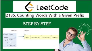 2185. Counting Words With a Given Prefix on leetcode #leetcode #coding #interview #python #java
