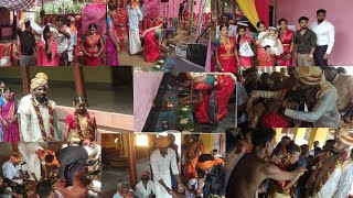 |Gowda Sampradaya da  madime da krama|#tuluvlog #shishila #marriage #traditional #youtubevideo