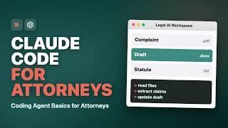 Claude Code for Attorneys: The Basics