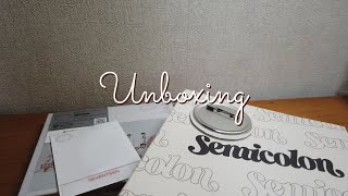 [unboxing] semicolon Thanksキャンペーン\u002624H winterキャンペーン　開封式