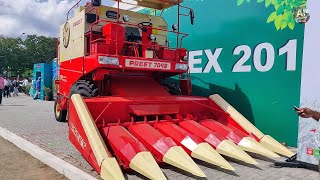 Preet Combine Maize and Rice Harvester overview | Full Features and Specifications