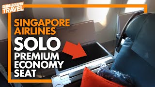 Ultimate Comfort: Singapore Airlines Game-Changing Solo Premium Economy Seat | Singapore to JFK