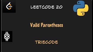 Valid Parentheses - Leetcode 20 - Python