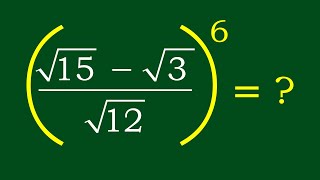Math Olympiad | A Nice Algebra Problem | A Nice square root simplification problem