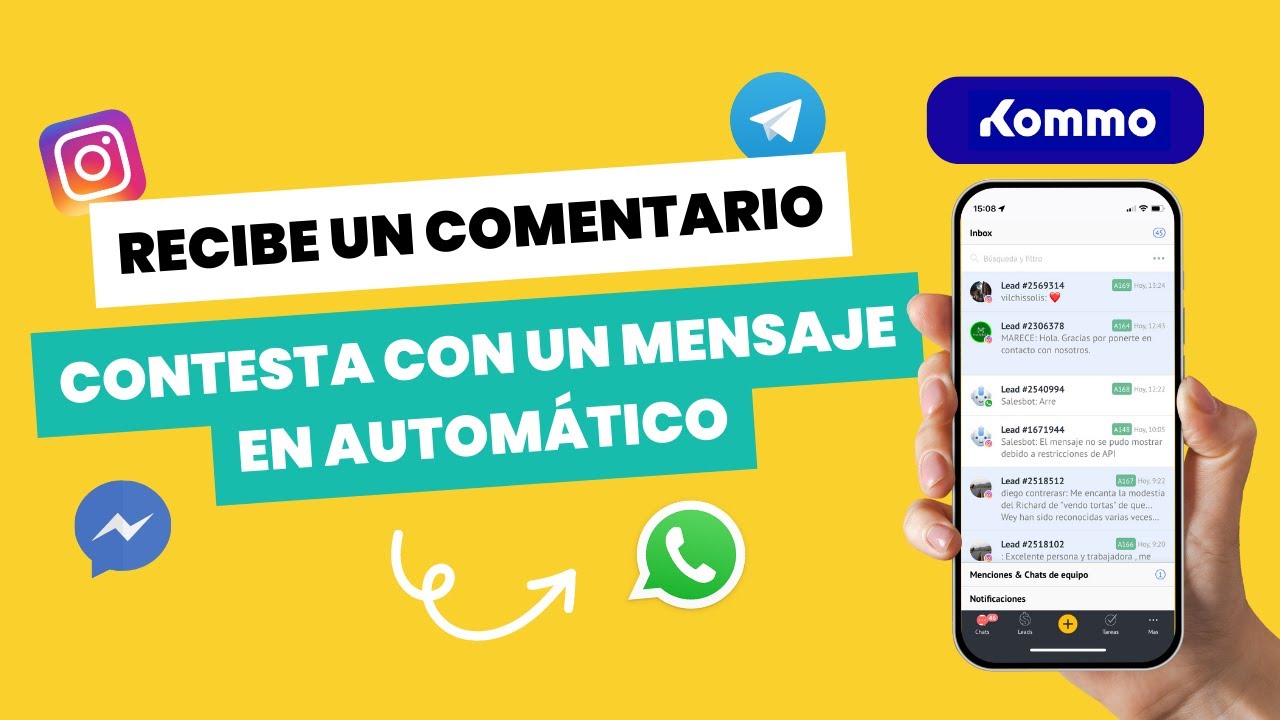 Recibe Un Comentario Y Manda Un Mensaje Automático En Instagram ...