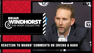 Reacting to Sean Marks' comments on Kyrie Irving drama & Steve Nash firing | The Hoop Collective