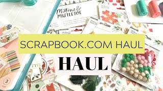 SCRAPBOOKCOM HAUL | NEW PAPER | COME SEE!!