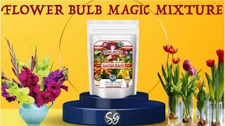 Sansar Green Flower Bulbs Magic Mixture Organic Fertilizer for Flower Bulbs Plants