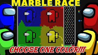 Multiply or Release - AMONG US #2 Marble Race, EPIC COMEBACK!!!, Algodoo