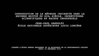 08 Gandolfo - Edmond Becquerel et la naissance de la photographie couleur