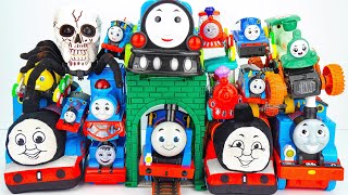 91 Minutes Satisfying with Unboxing Thomas \u0026 Friends Tunnel Race Toys Collection ASMR | Review Toys