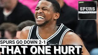 SPURS POSTCAST: SGA, OKC Thunder Bench Humble Banged-Up Spurs, Wembanyama & San Antonio Down 2-1