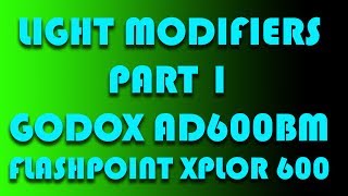 Godox Light Modifiers Part 1 for Godox AD600BM -  Flashpoint XPLOR 600