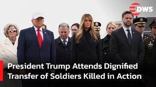 WATCH: President Trump Pays Tribute to Fallen Heroes Amid Deadly U.S.-Iran Military Strikes | AH14