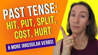 Master These TRICKY Past Tense Verbs in English