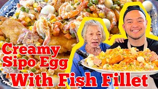 SIKRETO SA NAPAKASARAP NA CREAMY SIPO EGG AT SOBRANG CRISPY NA FISH FILLET || EASY RECIPES