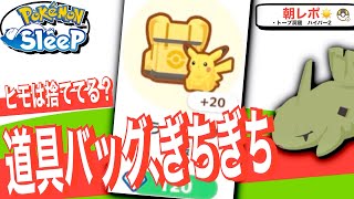 つながりのヒモどうしてる？道具バッグの整理【ポケモンスリープ】