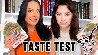 TASTE TEST #12: reading ravenhairedreader's faves!