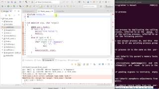 Fork and Exec Linux Programming