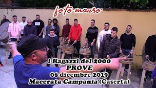 BOTTARI i Ragazzi del 2000 PROVE Macerata Campania (Caserta) 08 dicembre 2019