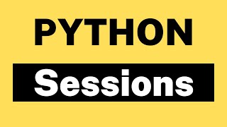 Tutorial - Python create a session with login, admin, and logout page